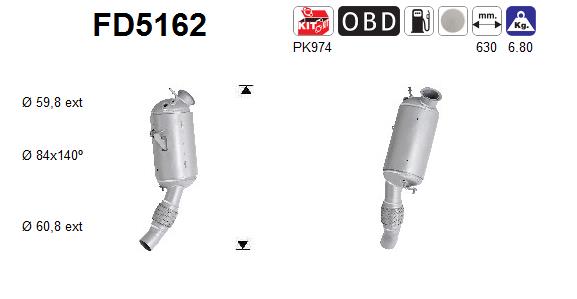 AS FD5162 Filtro...