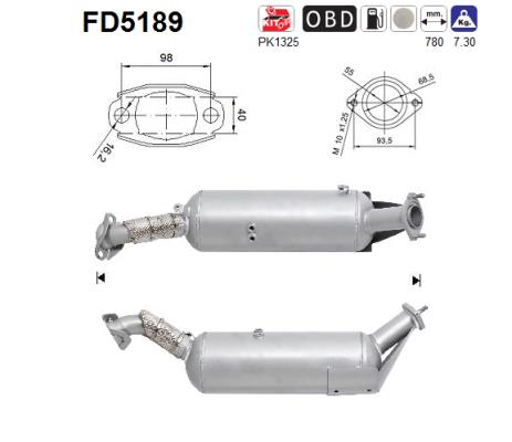 AS FD5189 Filtro...