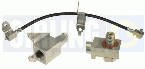 GIRLING 9004990 Ελαστικός σωλήνας φρένων for FORD