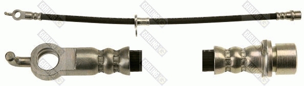 GIRLING 9004993 Ελαστικός σωλήνας φρένων for TOYOTA