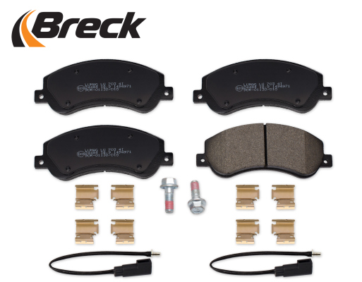 BRECK 24484 00 703 10 fékbetétkészlet, tárcsafék FORD VW