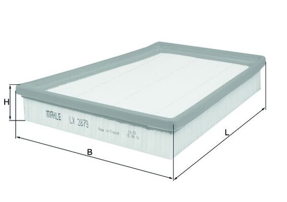 MAHLE LX 2879 Air Filter...