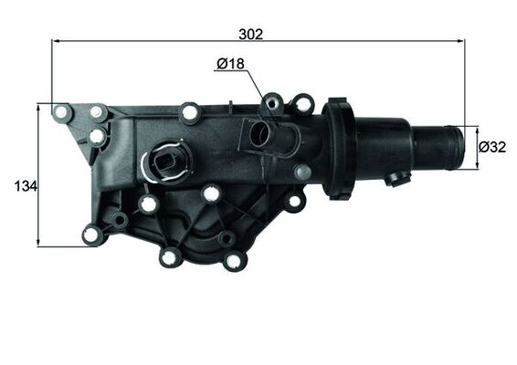 MAHLE TH 59 83 Termostat,...