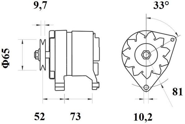 MAHLE MG 535 генератор