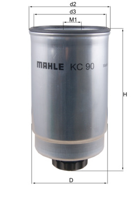 MAHLE KC 90 filtru combustibil