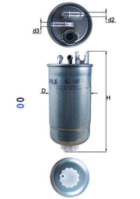 MAHLE KL 147D filtru...