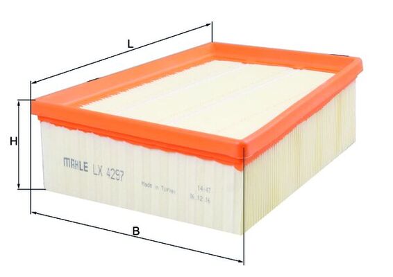 MAHLE LX 4297 légszűrő RENAULT