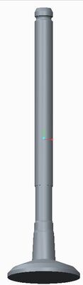 MAHLE 202 VA 31749 000 Exhaust Valve Exhaust Side for MG (NANJING) MG (SAIC)