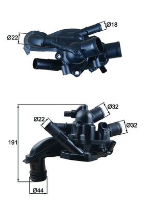 MAHLE TM 46 105 termosztát,...