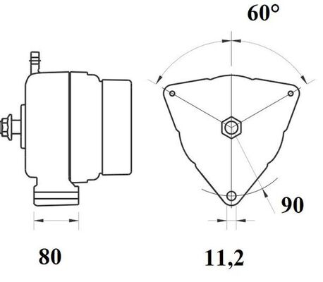 MAHLE MG 805 generátor