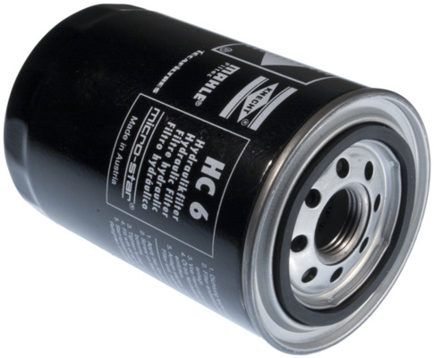 Filter, operating hydraulics