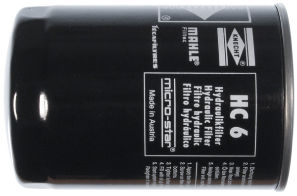 Filter, operating hydraulics 2