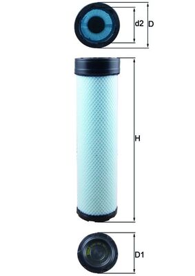 MAHLE LXS 284 szekunder...