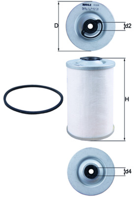 BOSCH F 026 402 362 drivstoffilter