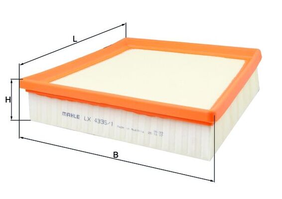 MAHLE LX 4335/1 légszűrő...