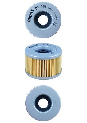 MAHLE OX 791 Olejový filter