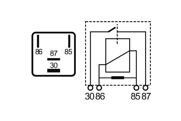 Relay, main current 2