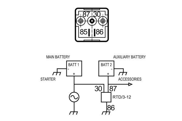 Relay, main current 2