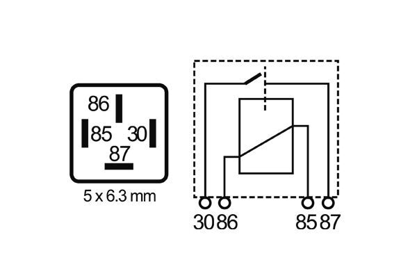 Relay, main current 2