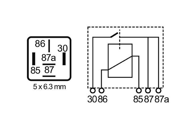 Relay, main current 2