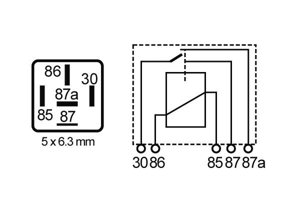 Relay, main current 2