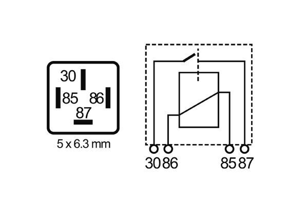 Relay, main current 2