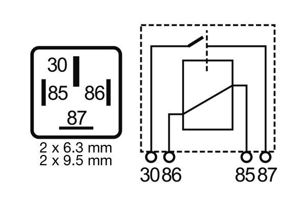 Relay, main current 2