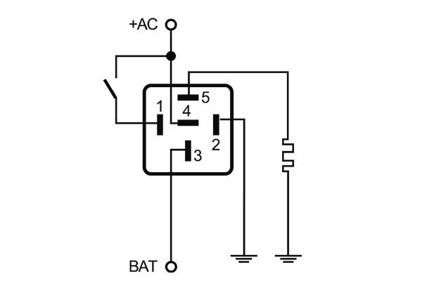 Relay, front fog light 2
