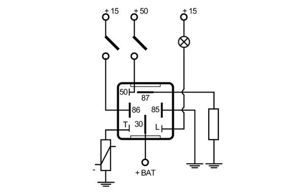 Control Unit, glow time 2