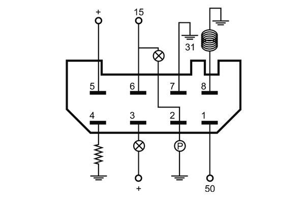 Control Unit, glow time 2