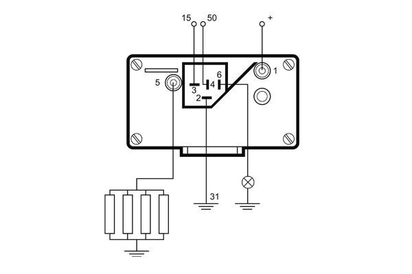 Control Unit, glow time 2