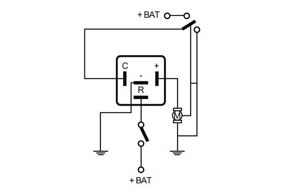 Relay, wipe/wash interval 2