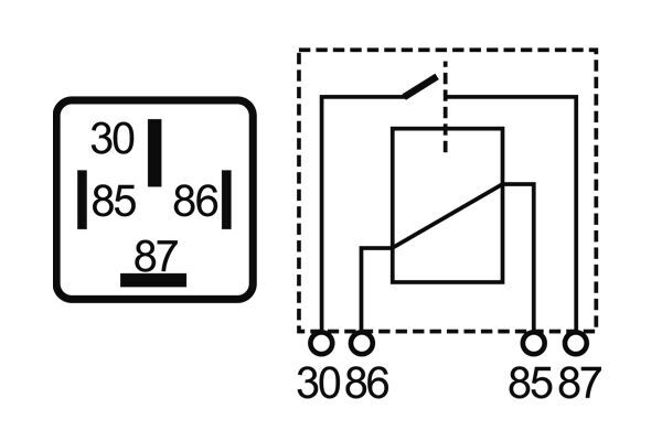 Relay, main current 2