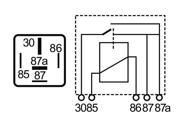 Relay, main current