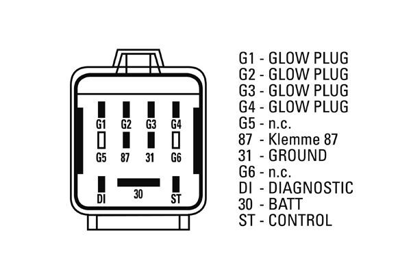Control Unit, glow time 2