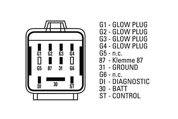 Control Unit, glow time 2