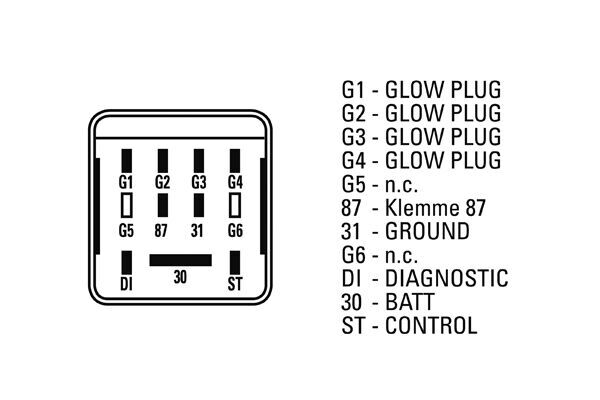 Control Unit, glow time 2