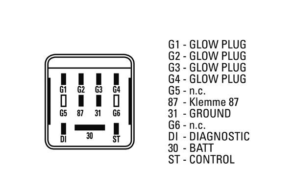Control Unit, glow time 2