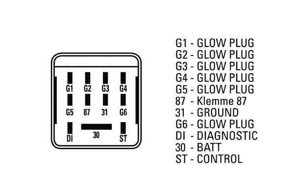 Control Unit, glow time 2