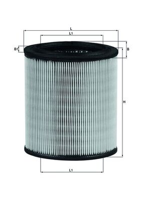 MAHLE LX 715 Air Filter