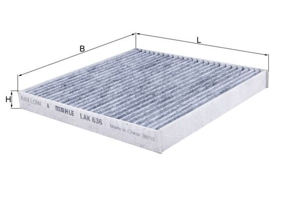MAHLE LAK 636 Filter, cabin...