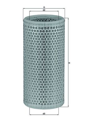 MAHLE LX 502 Air Filter for...