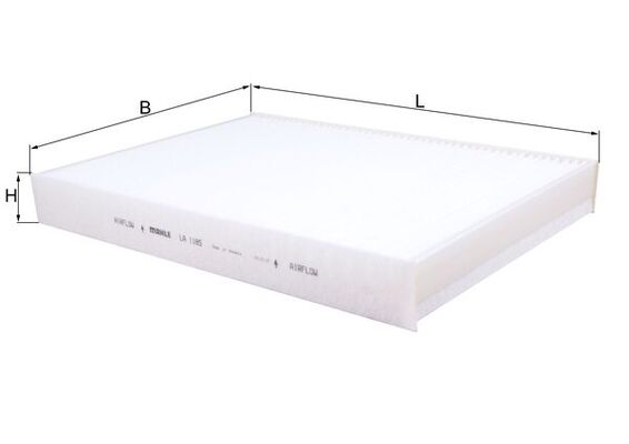 MAHLE LA 1185 szűrő,...