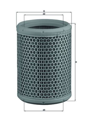 MAHLE LX 130 légszűrő ARO...