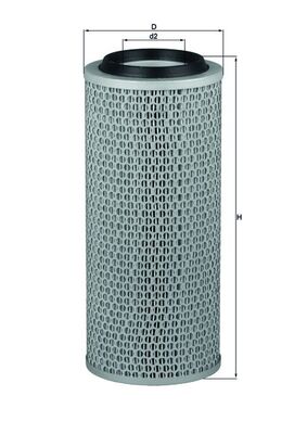 MAHLE LX 200 légszűrő AEBI...