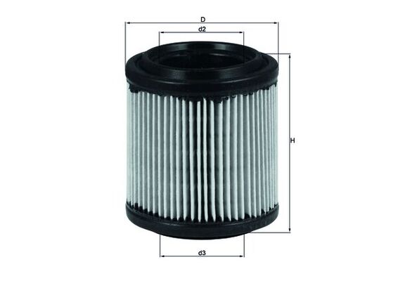 MAHLE LX 279 Air Filter for...