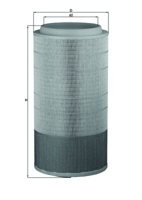 MAHLE LX 3155 légszűrő MAN...