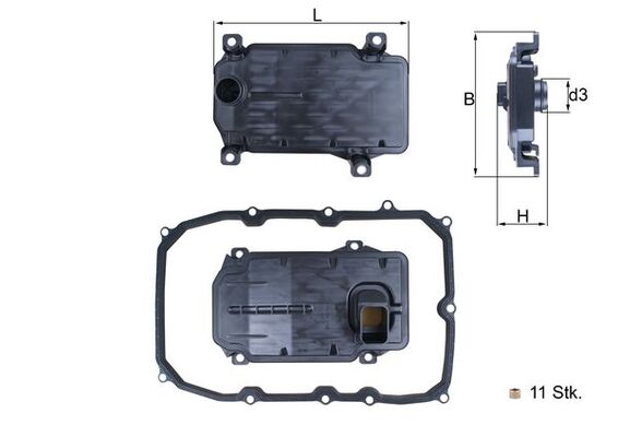 MAHLE HX 187KIT hidraulikus...