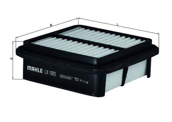 MAHLE LX 1925 Vzduchový filter