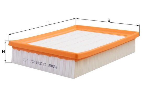 MAHLE LX 2084 Air Filter...